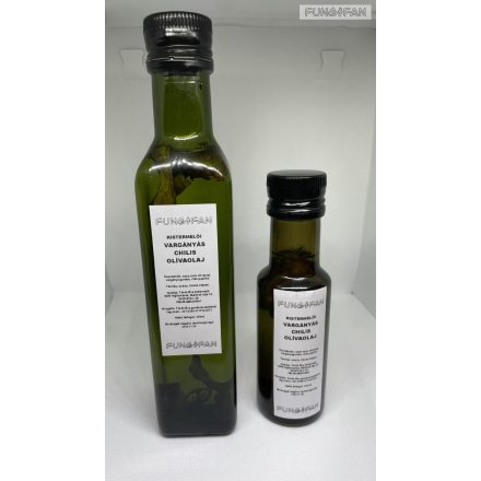 Vargányás-chilis olívaolaj 100 ml/250ml