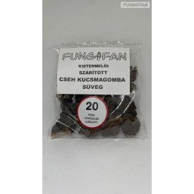 Szárított cseh kucsmagomba süveg